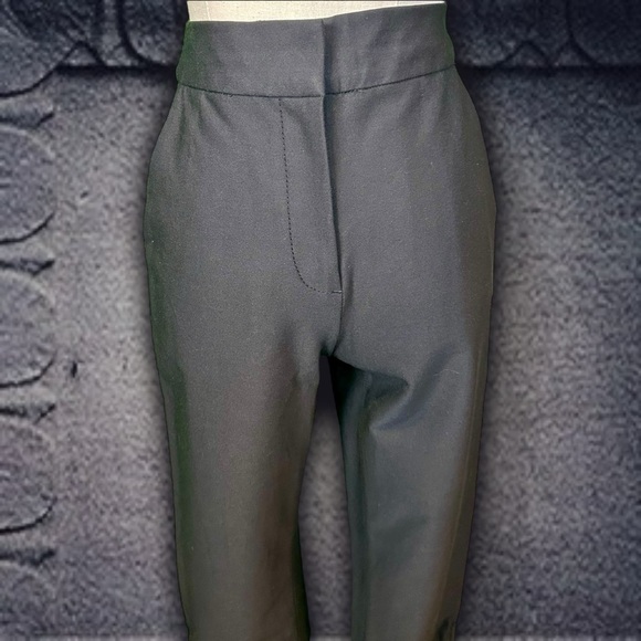 NWT Derek Lam 10 Crosby ‘Camryn’ Ruched Slim Pant in Black Size 0 - Picture 5 of 16